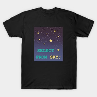 SELECT STAR FROM SKY T-Shirt